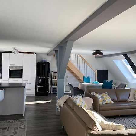 Loft Wohnung Mit Toller Aussicht Messstetten Exteriér fotografie