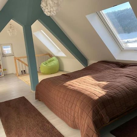 Loft Wohnung Mit Toller Aussicht Messstetten Exteriér fotografie