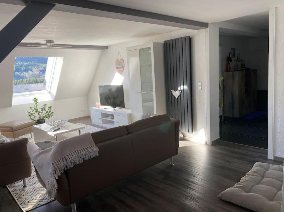 Loft Wohnung Mit Toller Aussicht Messstetten Exteriér fotografie