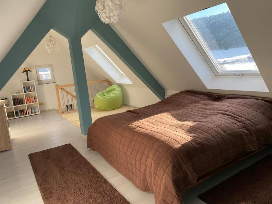 Loft Wohnung Mit Toller Aussicht Messstetten Exteriér fotografie