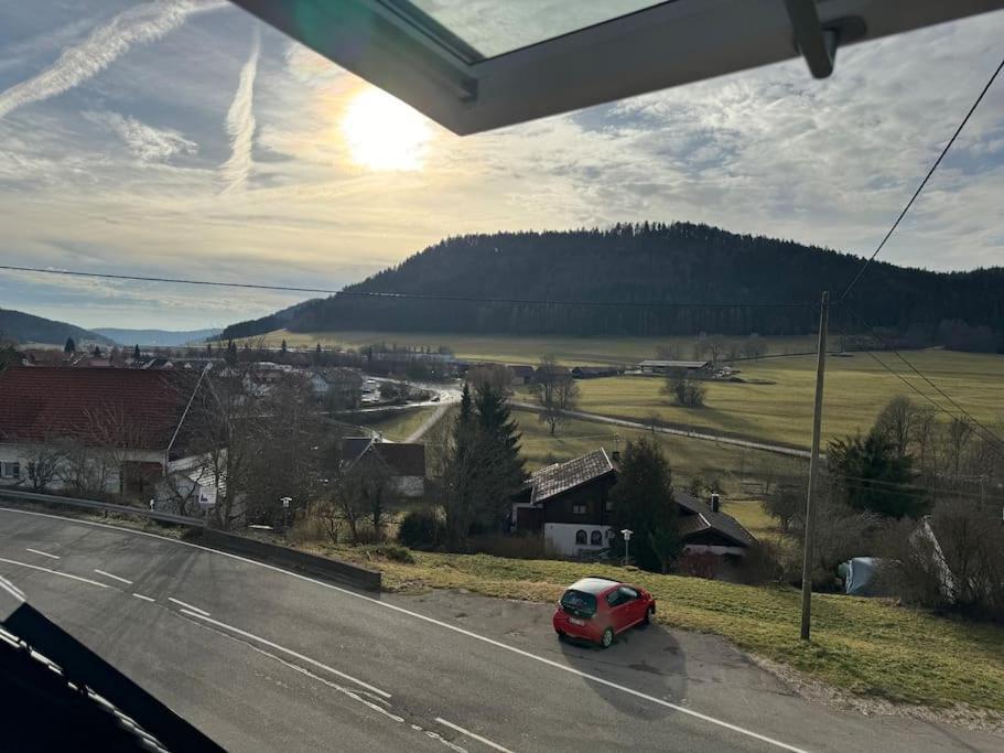 Loft Wohnung Mit Toller Aussicht Messstetten Exteriér fotografie
